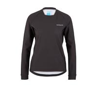 Shimano Maillot para damas Saiko Long Sleeves Warm negro XL