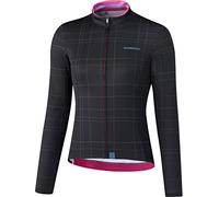 Shimano Maillot SH W Kaede Maillot, Mujer, Negro/T, XL