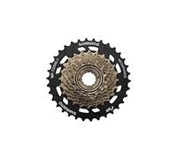 SHIMANO Medidas: 14 - 34 Dientes, Cassette De La Corona Dentada Hombre, Brown/black, 14-34 Dents EU