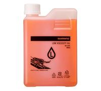 SHIMANO Mineral Oil Low Visc Bottle 1L para Uso Profesional para Mejorar el Rendimiento en Cada Uso con Medida o especificación 1L