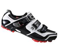 Shimano MTB Guantes de Ciclismo Bicicleta Guantes para Adultos SH de xc61 W gr. 46 de Ancho SPD Velcro de/ratschenv., Multicolor, 46, E de shxc 61 W46e