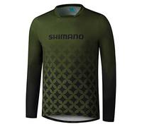 SHIMANO Myoko L.S. Jersey Maillot, Adultos Unisex, Multicolor (Multicolor), Talla Única
