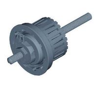 SHIMANO Nexus Dh-C6000-1R Unidad de Dinamo Black 140 mm