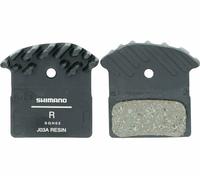 SHIMANO Pastillas Freno de Disco J03A Resin con aletas Ice-Tech J02A Negra 2