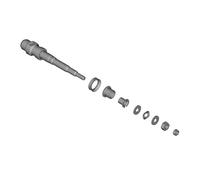 Shimano PD-EF102 Izquierda Eje del Pedal Black One Size