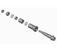 Shimano PD-R7000 Izquierda Eje del Pedal Grey One Size