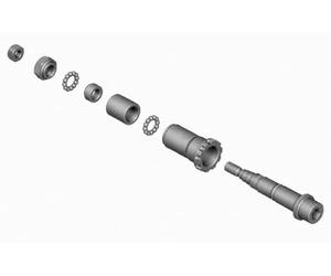 Shimano PD-R7000 Izquierda Eje del Pedal Grey One Size