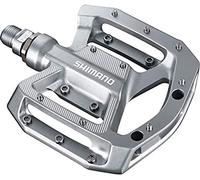 SHIMANO PEDALES GR500 Pedales, Unisex Adulto, Plata, M