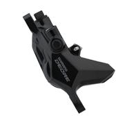 Shimano Pinza de frenos Deore BR-M6100 con pastillas de resina negro VD / RT Post Mount 6"