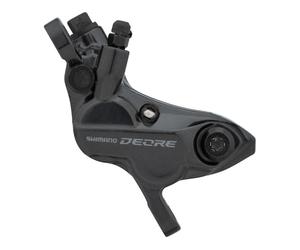 Shimano Pinza de frenos Deore BR-M6120 con pastillas de resina negro VD / RT Post Mount 6"