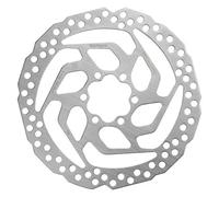 SHIMANO, Plateado, 160 mm Es-mrt26s Disco de Freno, Unisex Adulto