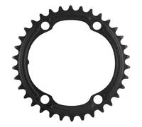 Plato ruta 4bra d.110 para shimano 105 r7100 origen 34dts interior 12v. negro