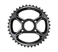 SHIMANO Plato 38D M9120 XTR(38/28) 12V Accesorios Bici, Adultos Unisex, Negro (Negro)