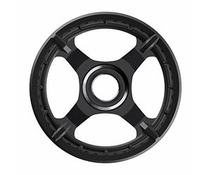 Shimano Plato 44D 50mm STEPS CR-ET600 Con Guia cadena 1x componente de transmisión para transmisión eficiente con rendimiento fiable