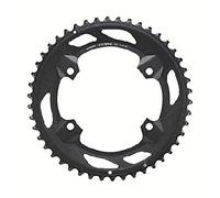 SHIMANO Plato FC-RX600 GRX 2x10V Dientes x 110mm Negro, Unisex-Adult, Black, 46 Teeth Tools, Multicolor