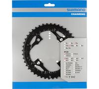 Shimano Plato Unisex para Adultos, FC-T521, Negro, 44 Dientes