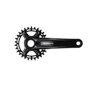 SHIMANO Platos y Bielas MT510 MTB 1x12V Dientes x Negro, Unisex-Adult, Black, 175mm 32