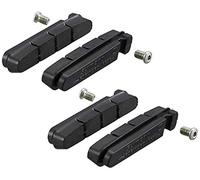 Shimano R55C+1 Y8FA98132 - Zapatas de Freno de Bloque, Color Negro