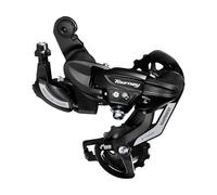 SHIMANO RDTY500D - Cambio de 7 velocidades sin pata, ÚNICA, negro, Unisex