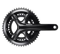 Shimano Road FC-RS510 - Bielas (2 x 11 velocidades, 165 mm), Color Negro
