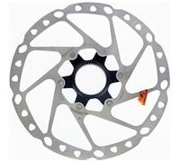 SHIMANO Rotor 180mm Center Lock Discos, Adultos Unisex, Multicolor (Multicolor), Talla Única