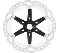 Shimano Disco de freno RT-MT800 Center Lock imám + dentado interior para XT negro-plata 203 mm