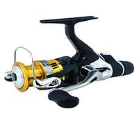 Shimano Sahara 4000R - Carrete Giratorio de Arrastre Trasero, Color Negro