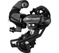 Shimano Torneo TX800 7/8-Speed Jaula Larga Desviador Trasero Negro