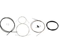 Shimano Set de cables cambios/frenos de acero inoxidable p. bicicletas de ruta negro one_size