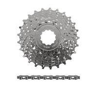 Shimano Set de desgaste Tiagra/Sora Cassette CS-HG50 + Cadena CN-HG53 9 vel. gris 11-30