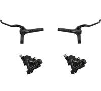 Shimano Set de frenos de disco BR-UR300 + BL-MT200 d+t negro set (RD + RT)