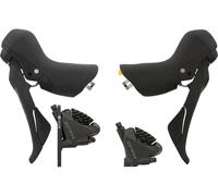 Shimano Set de frenos de disco d+t GRX BR-RX400 + ST-RX600 negro set (RD + RT)