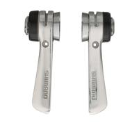 Shimano Set de manetas cambios d+t SL-R400 2-/3-/8-vel. p. cuadros de aluminio gris 2/3x8 velocidades