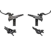 Shimano Set frenos disco XT d+t BR-M8120 / BR-M8100 c. past. de resina J-Kit negro set (RD + RT)