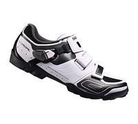 Shimano Sh-m089, Zapatos de Bicicleta de Montaña Hombre, Blanco, 42 EU