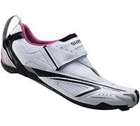SHIMANO Sh-wt60-Zapatillas triatlón, Talla SPD-SL Velcro, Zapatillas de Ciclismo Unisex Adulto, Multicolor, 38 EU