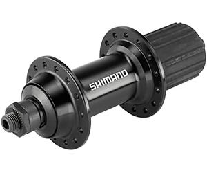 Shimano Sistema de Montaje de liberación rápida de 28 Orificios FH-RS400 Buje de Rueda Trasera Black 28 Hoyos