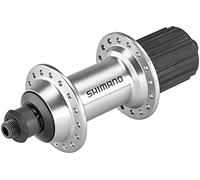 Shimano Sistema de Montaje de liberación rápida de 28 Orificios FH-RS400 Buje de Rueda Trasera Silver 28 Hoyos
