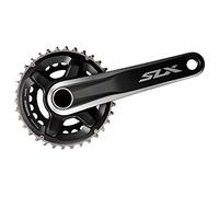 Shimano SLX 11V 36/26 S/CAZO Boost Bielas, Negro, 175 mm