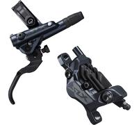 Shimano SLX BL-M7100/BR-M7120 Freno de disco y palanca - Montaje en poste hidrαulico trasero 4 pistones Negro