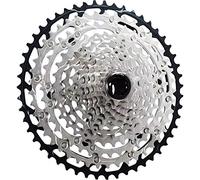 Shimano SLX CS-M7100 Cassette - 12 velocidades, Plata/Negro, Micro Ranura