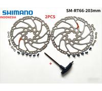SHIMANO SLX M7000 SM RT66 Disco de freno 6 pernos Bicicletas Disco de freno 160MM 180MM 203MM RT66 160mm 1pc
