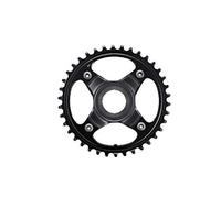 Shimano SM-CRE80-12-B chainring, 38T for chainline 53 mm, without chainguard, bl
