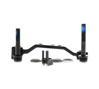 SHIMANO Cambiador de Pinzas de Freno de 200 a 220 mm Post Mount, Unisex-Adult, Black, Front 200 mm mount-220 mm