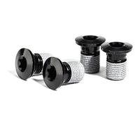 Shimano Spares FC-RX810 - Tornillo de fijación de Engranajes, M8 x 9, 4 Unidades, Color Negro
