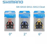 Shimano SPD-SL 0/2/6 ° SM-SH10/SH11/SH12 Juego de tacos para pedales de bicicleta de carretera SH12 2 degrees