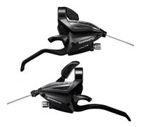 Shimano ST-EF500 EZ fire plus STI set, 2-finger lever, 3 x 8-speed, black