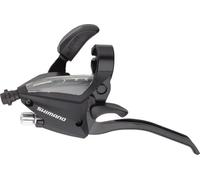 SHIMANO ST-EF500-L4A Mountain Bicycle Shift/Brake Lever | ST-EF500 - Palanca de cambio de 3 velocidades izquierda con ajuste de alcance