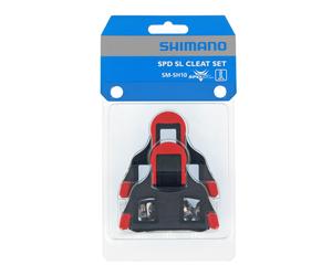 Shimano Tacchete Spd-Sl Sm-Sh10 Rojo 0° Para Pedales De Ciclismo