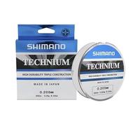 Shimano Technium A Mono 200m 0.225mm 5.0kg gris caña de pesca para lances controlados con rendimiento duradero